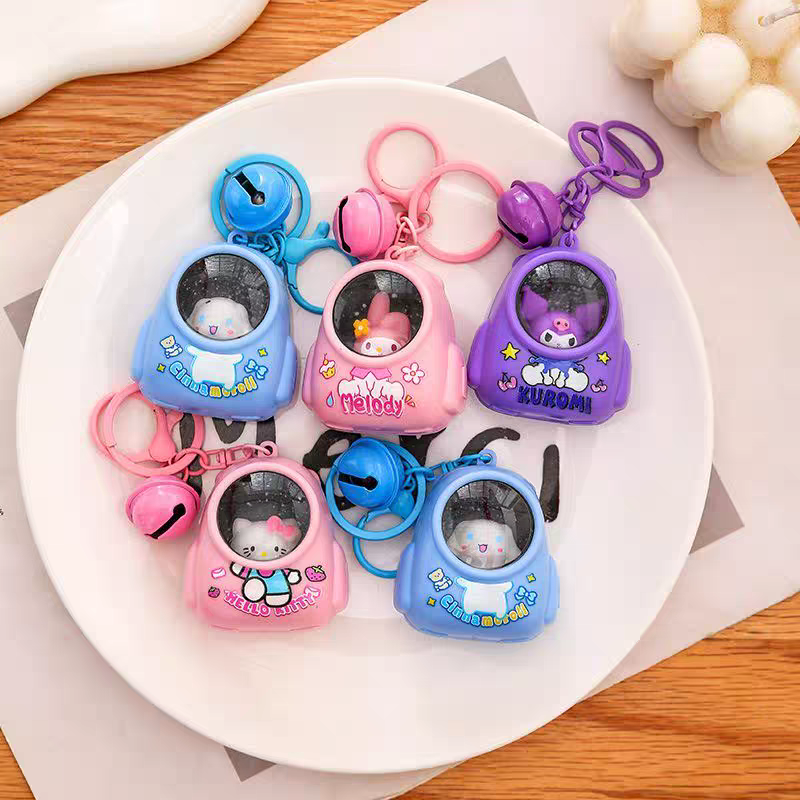 Sanrio Led Glowing Cute Keychains 😻 Cell Operated !