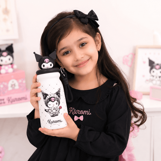 Kuromi™ Premium SUS 316 Stainless Steel Vacuum Bottle - 440ml - Hot / Cold ⭐