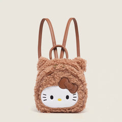 Hello Kitty Plush Cute Mini Size Girls Backpacks