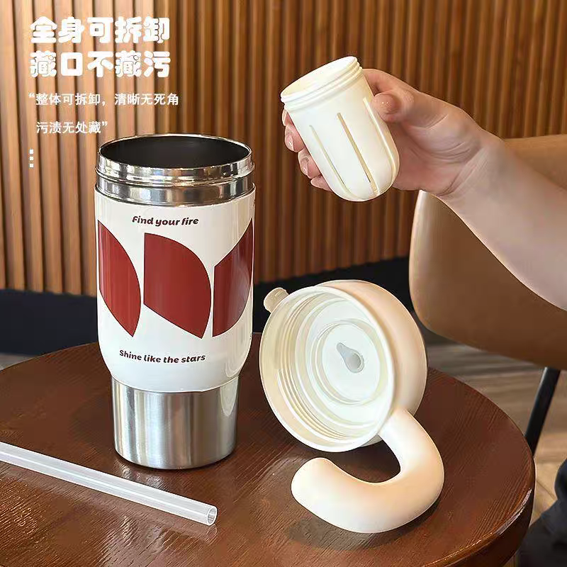 Fancy Stainless Steel Handle Tumblers | Sus 316 | 750 ml Capacity