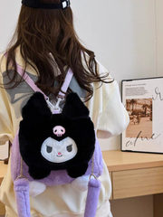 Cute Sanrio Plushes 2 in 1 Girls Backpacks / Bags 🥰