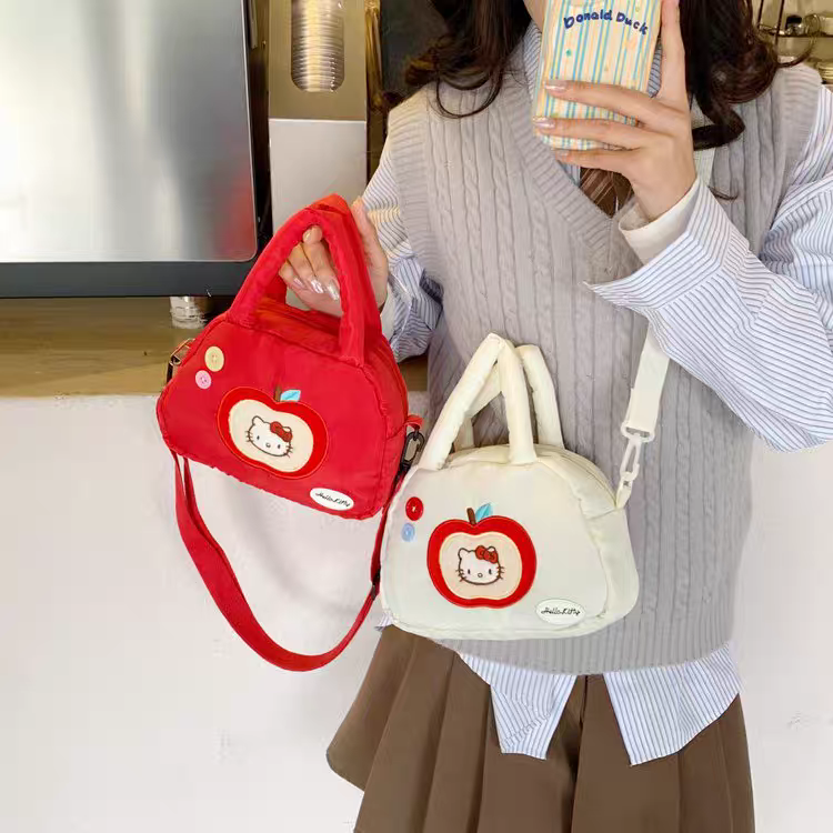 Cute Parachute Hello Kitty Mini Shoulder Bag for Girls ( size 8 × 6 inch )